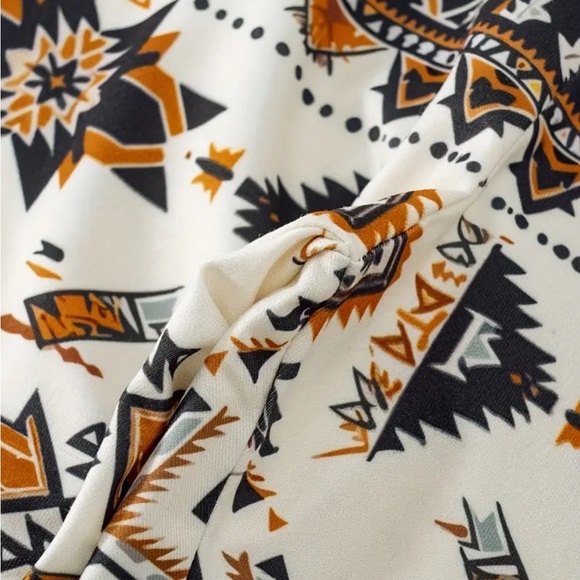 🌵Western/Tribal Print High Waist Leggings Casual Skinny Stretchy Leggings - Picture 7 of 12